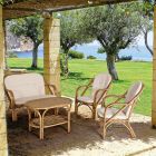 2 divan në vend të dyfishtë për kopsht në Jastëkët e Bardhë të Bastunit - Maurizia Viadurini
