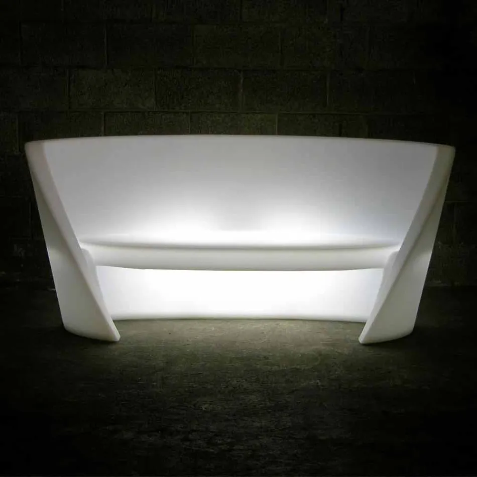 Divan polietileni i brendshëm me dizajn Slide Rap prodhuar në Itali Viadurini