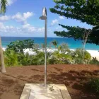 Dush kopsht me krom të çelik inox me larje këmbësh prodhuar në Itali - Marlen Viadurini