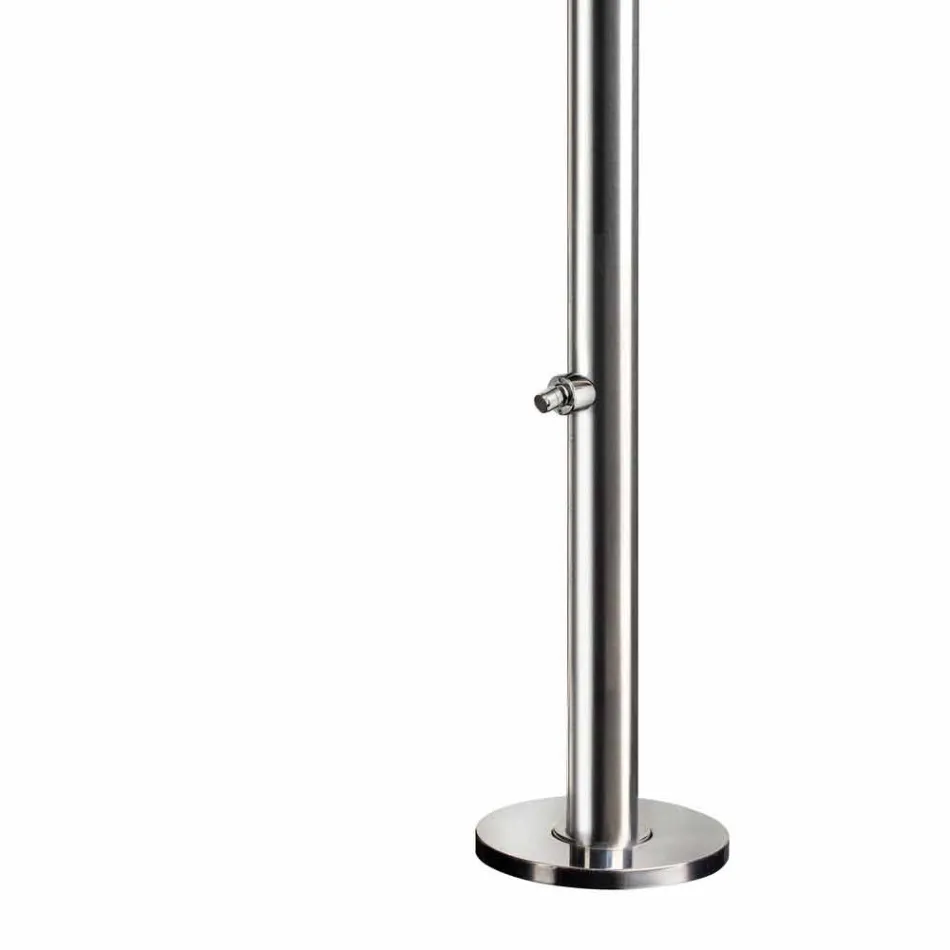 Dush kopsht me krom të çelik inox me larje këmbësh prodhuar në Itali - Marlen Viadurini