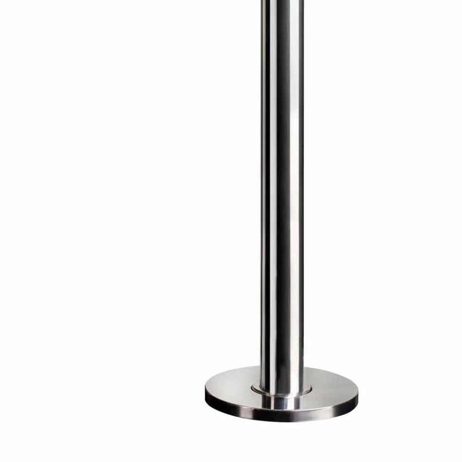 Dush çeliku kopsht me rubinet me kohë prodhuar në Itali - Norton Viadurini