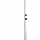 Dush kopshti në çelik të pandryshkshëm të kromuar me rondele këmbësh Prodhuar në Itali - Modeo Viadurini