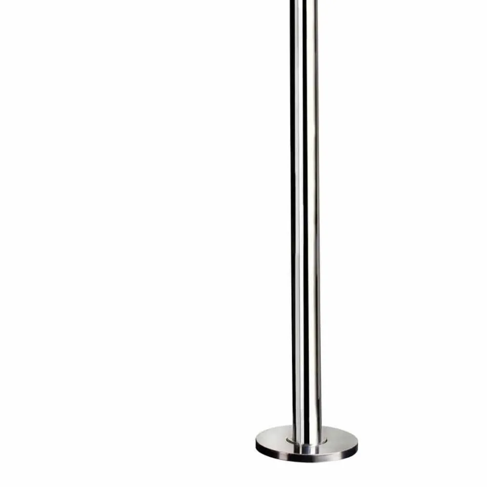 Dush i jashtëm në çelik të pandryshkshëm të kromuar me mikser të prodhuar në Itali - Modeo Viadurini