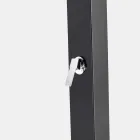 Dush kopsht diellor në çelik me avion ujëvarë prodhuar në Itali - Werner Viadurini