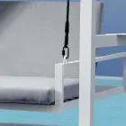 Lëkura e varur e kopshtit E bërë nga alumini i lyer - Brokartë Viadurini