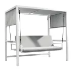 Lëkundje e varur e kopshtit E bërë nga alumini i lyer - Brokartë Viadurini