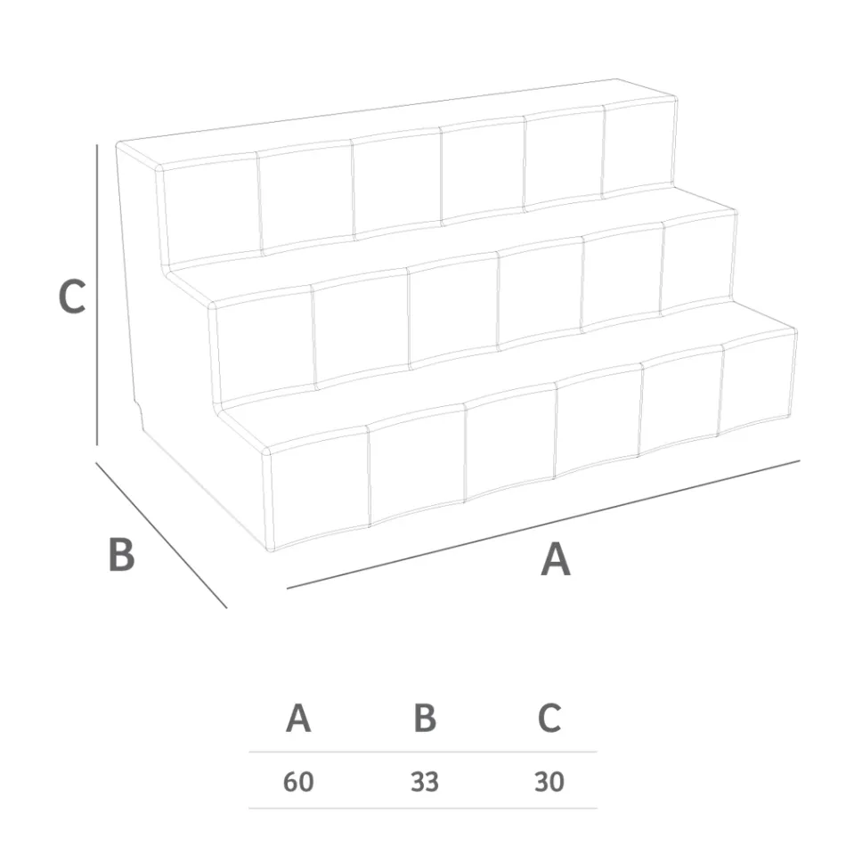 Ekspozues shishe me tre hapa Made in Italy - Capo Viadurini
