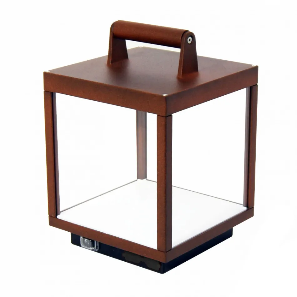 Led Spotlight dekorativ për natyrë në alumin të bardhë ose korten - Bettina Viadurini