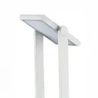 Dritë diellore të jashtme LED me alumin të bardhë ose të zi Mat - Agorio Viadurini