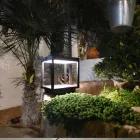 Spotlight portativ Solar Led në alumin e bardhë, të zezë ose korten - Bettina Viadurini