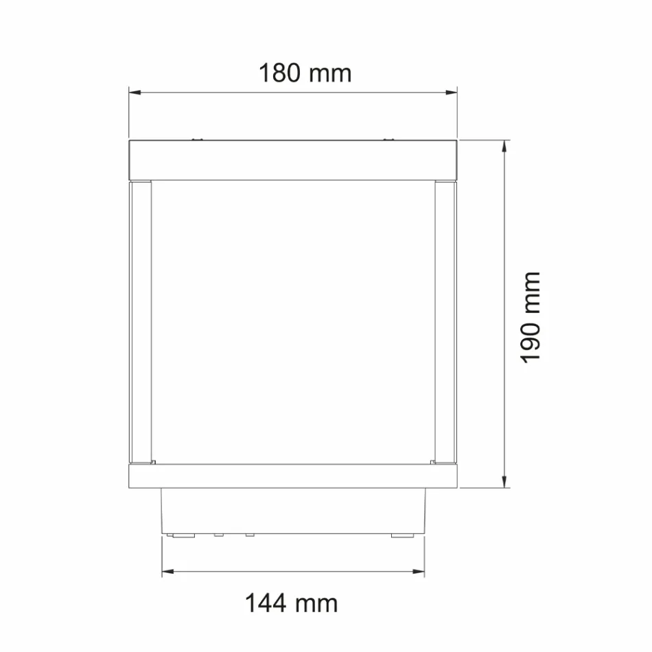 Spotlight portativ Solar Led në alumin e bardhë, të zezë ose korten - Bettina Viadurini