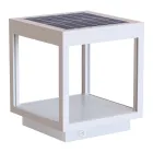 Spotlight portativ Solar Led në alumin e bardhë, të zezë ose korten - Bettina Viadurini