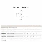 Dritë e rrallë e tavanit në bufën prej bronzi antike Viadurini