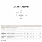 Dritë e rrallë e tavanit në bufën prej bronzi antike Viadurini