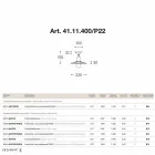 Dritë e rrallë e tavanit në bufën prej bronzi antike Viadurini