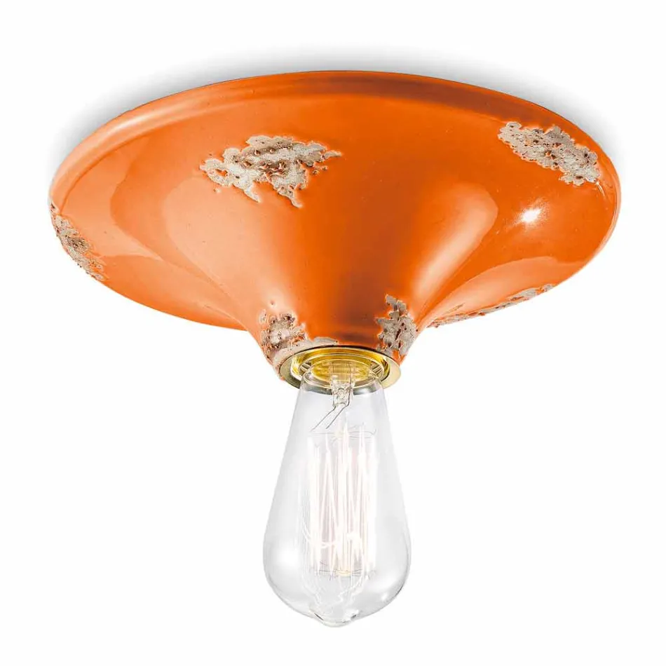 Qendër të vëmendjes nga qeramika Erica Ferroluce e prodhuar me vintage Viadurini