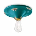 Qendër të vëmendjes nga qeramika Erica Ferroluce e prodhuar me vintage Viadurini