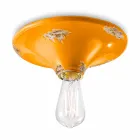 Qendër të vëmendjes nga qeramika Erica Ferroluce e prodhuar me vintage Viadurini