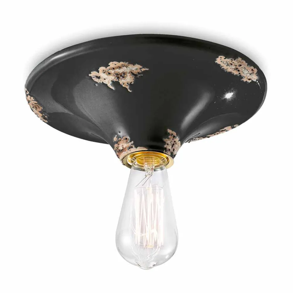 Qendër të vëmendjes nga qeramika Erica Ferroluce e prodhuar me vintage Viadurini