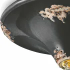 Qendër të vëmendjes nga qeramika Erica Ferroluce e prodhuar me vintage Viadurini