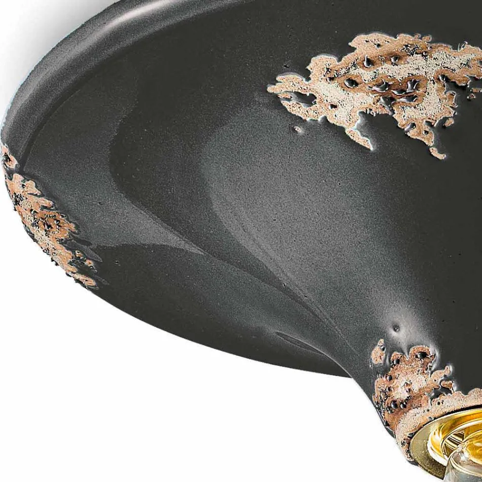 Qendër të vëmendjes nga qeramika Erica Ferroluce e prodhuar me vintage Viadurini