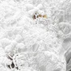 Këllëf jastëku prej liri me dantella të bardhë për shtrat me dizajn luksoz Prodhuar në Itali - Kiss Viadurini