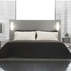 Jastëk prej liri me dantella dhe gjalpë Poema ose lidhëse të zeza Prodhuar në Itali - Masone Viadurini