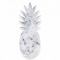Design Pineapple Paperweight në mermer të bardhë Carrara Made in Italy - Arta