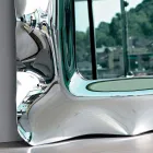 Pasqyrë dysheme / mur Fiam Italia Dorian 202x105cm prodhuar në Itali Viadurini