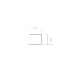 Mbjellës kopshtesh me dizajn të rrumbullakët / drejtkëndëshe në çelik i prodhuar në Itali - Philly Viadurini