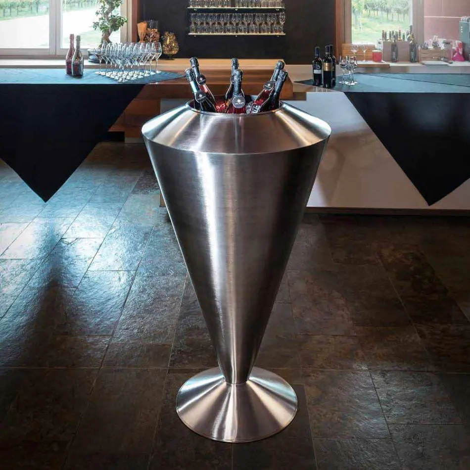 Frappeuse Moderne Floor in Finish Satin Finish Prodhuar në Itali - Astana Viadurini