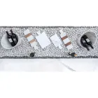 Glaceta e verës ose shampanjës në mermer të bardhë Carrara të bërë në Itali - Ciotti Viadurini