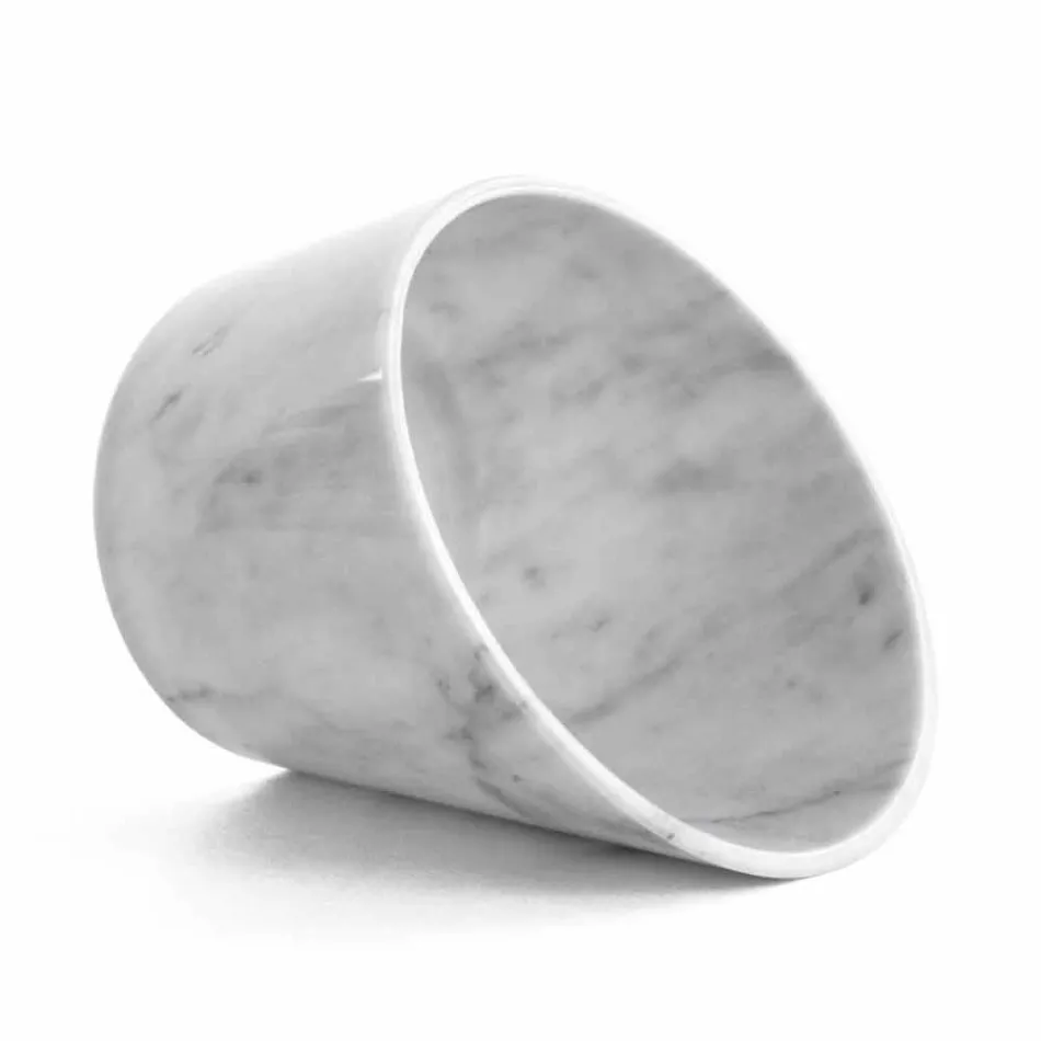 Glaceta e verës ose shampanjës në mermer të bardhë Carrara të bërë në Itali - Ciotti Viadurini