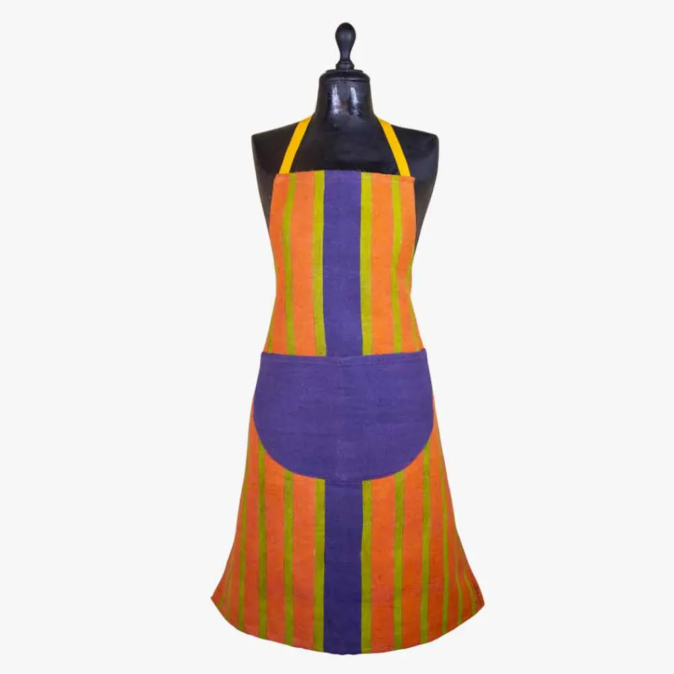 Vajzë arti në kanavacë të kërpit Unik pjesë e artizanatit italian Viadurini