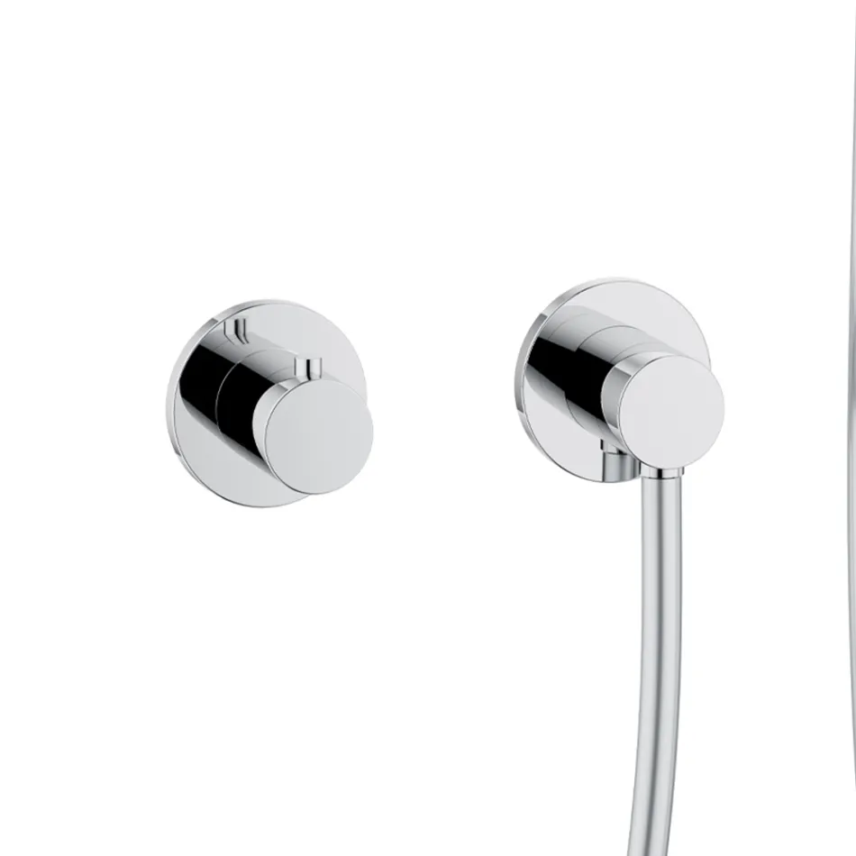 Grup dushi 2-kahëshe me shina rrëshqitëse, Rozetë e rrumbullakët ose katrore - Kristio Viadurini