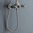 Grupi i Dusheve Classic Duplex në Tunxh me Kokë Dushi 3 Madhësish - Ercolina Viadurini