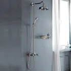 Grupi i Dusheve Classic Duplex në Tunxh me Kokë Dushi 3 Madhësish - Ercolina Viadurini