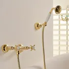 Vintage Design Shower Group në tunxh Prodhuar në Itali – Katerina Viadurini