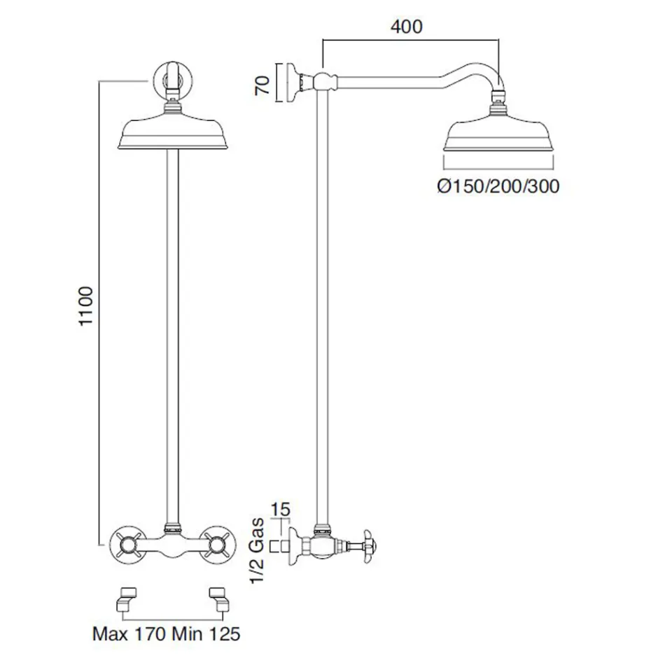 Komplet dushi prej tunxhi i punuar me dorë në stilin klasik - Miriano Viadurini