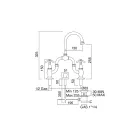 Grupi Vintage Mikser për Basenin e Urës në Tunxh Prodhuar në Itali - Klarisa Viadurini