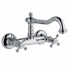 Grupi i stilit klasik për lavaman kuzhine në mur në tunxh prodhuar në Itali - Limo Viadurini