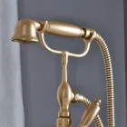 Grupi i vaskës në dysheme me dush dore dhe zorrë fleksibël Prodhuar në Itali - Milano Viadurini