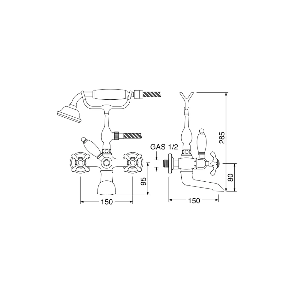 Vintage Design Group Vaska në Tunxh Prodhuar në Itali – Klarisa Viadurini