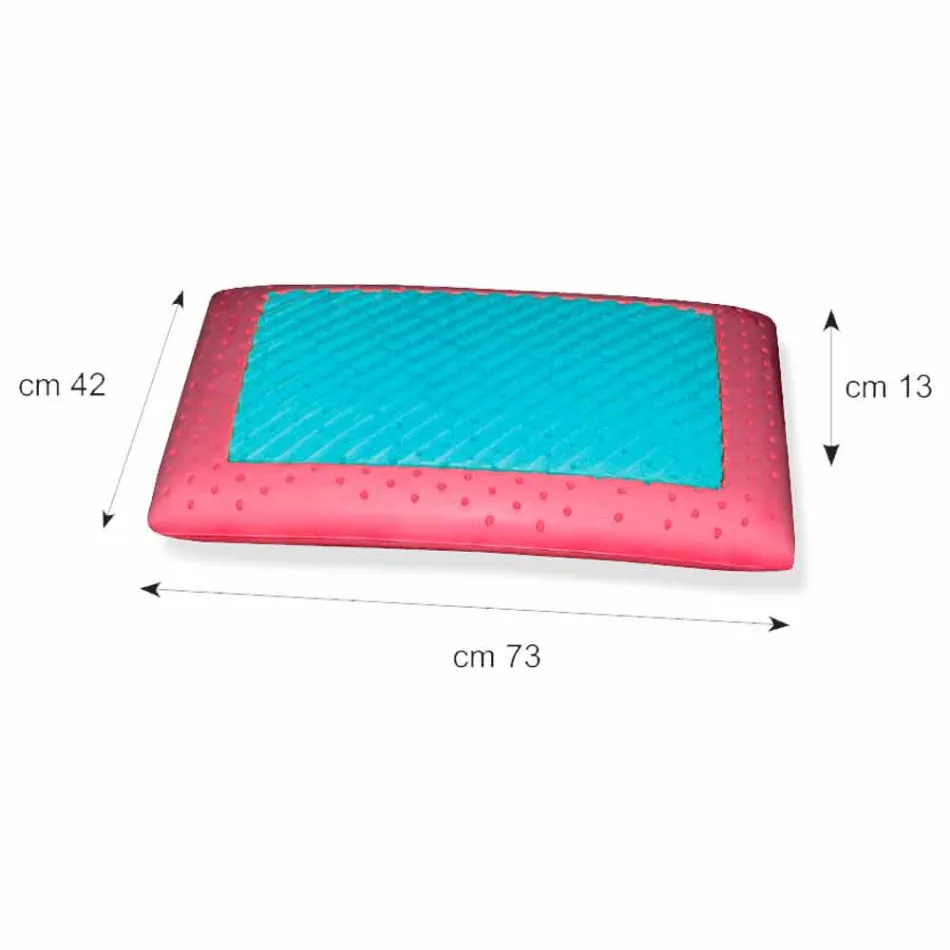 Jastëk në Memory Xhensen dhe Memory AirSense E lartë 13 cm Made in Italy - Metz Viadurini