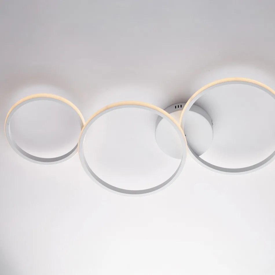 Ndriçim Dizajner prej Qelqi dhe Metali i Prodhuar në Itali për Krijim - Aldebaran Viadurini