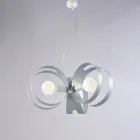 Ndriçim Dizajner prej Qelqi dhe Metali i Prodhuar në Itali për Krijim - Capricornus Viadurini