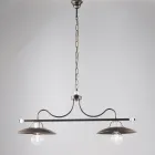 Ndriçim qelqi dhe metali i prodhuar në Itali për hapësira të rafinuara – Equinozio Viadurini