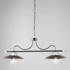 Ndriçim qelqi dhe metali i prodhuar në Itali për hapësira të rafinuara – Equinozio Viadurini