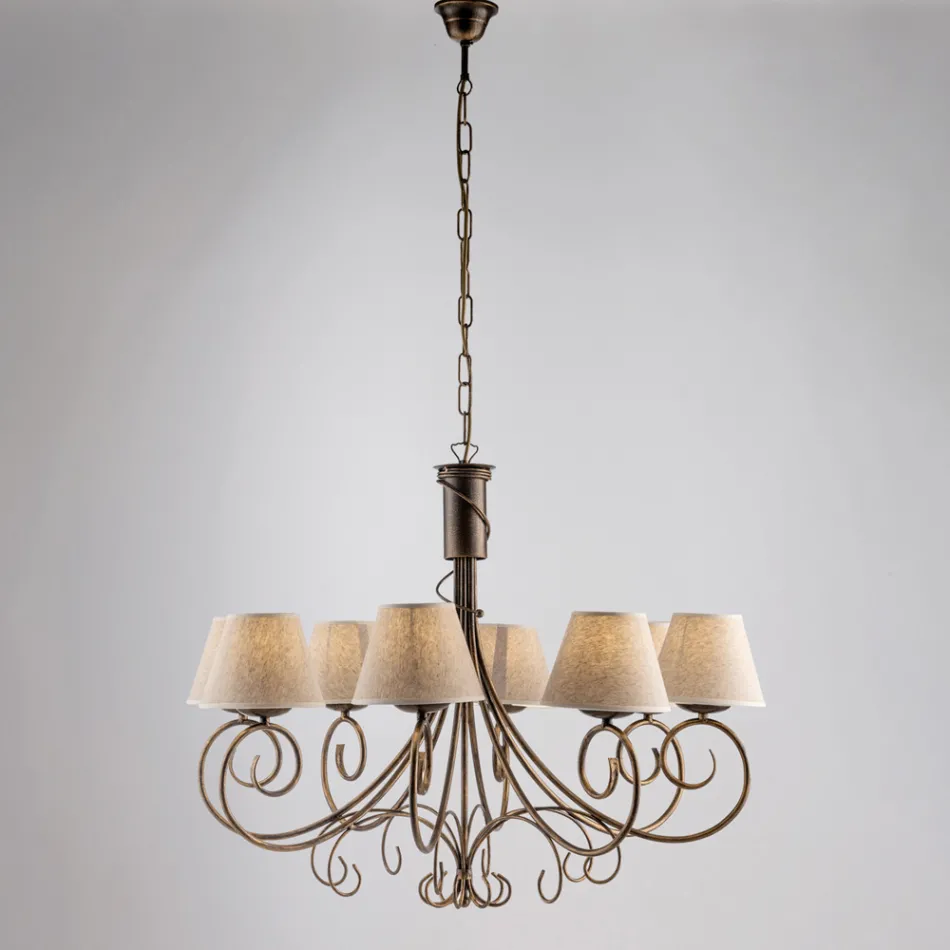 Ndriçim prej qelqi dhe metali i prodhuar në Itali për krijimin e hapësirave elegante – Draco Viadurini