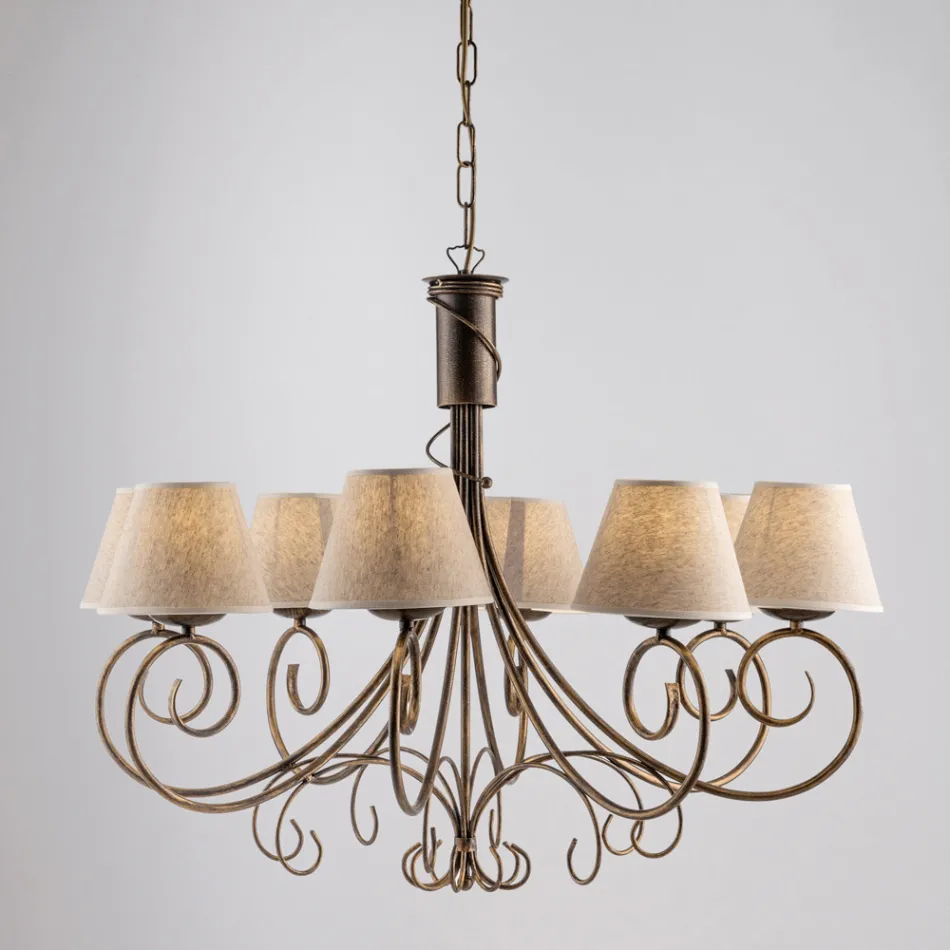 Ndriçim prej qelqi dhe metali i prodhuar në Itali për krijimin e hapësirave elegante – Draco Viadurini